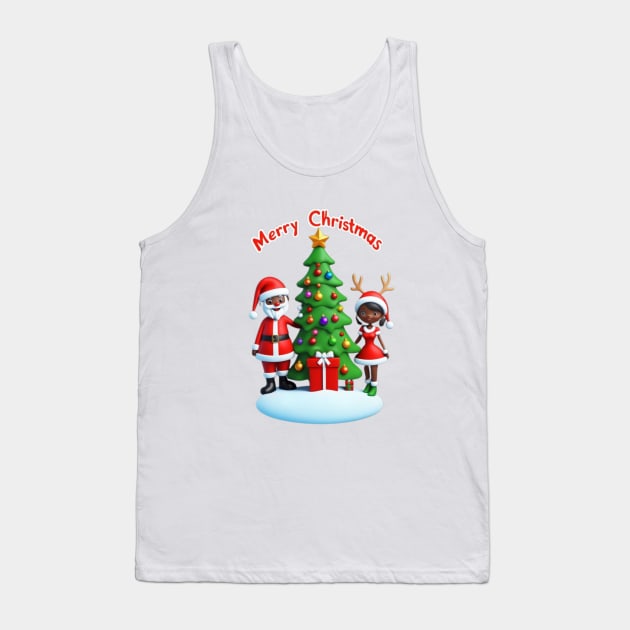 Christmas Season Tank Top by masksutopia